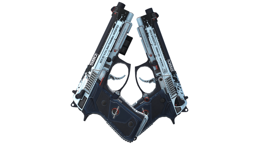 StatTrak™ Dual Berettas | Dezastre (Factory New)