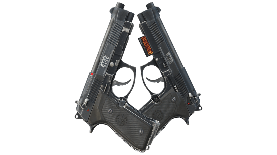 StatTrak™ Dual Berettas | Elite 1.6 (Battle-Scarred)