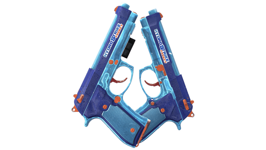StatTrak™ Dual Berettas | Гидрострелы (После полевых испытаний)