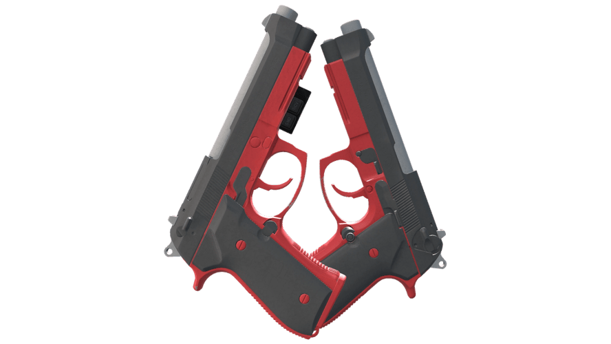 StatTrak™ Dual Berettas | Panther (Factory New)
