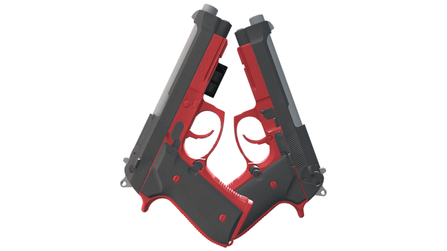 StatTrak™ Dual Berettas | Panther (Factory New)