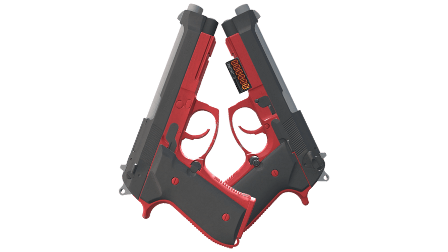 StatTrak™ Dual Berettas | Panther (Factory New)