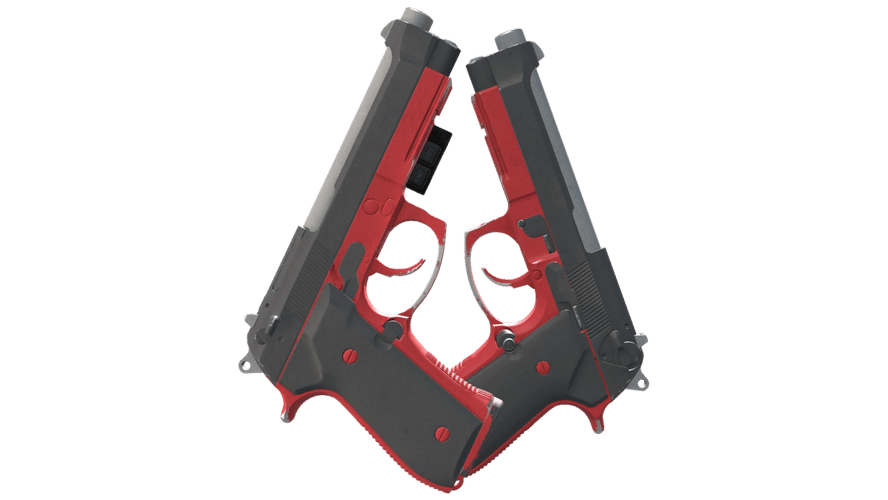 StatTrak™ Dual Berettas | Panther (Field-Tested)