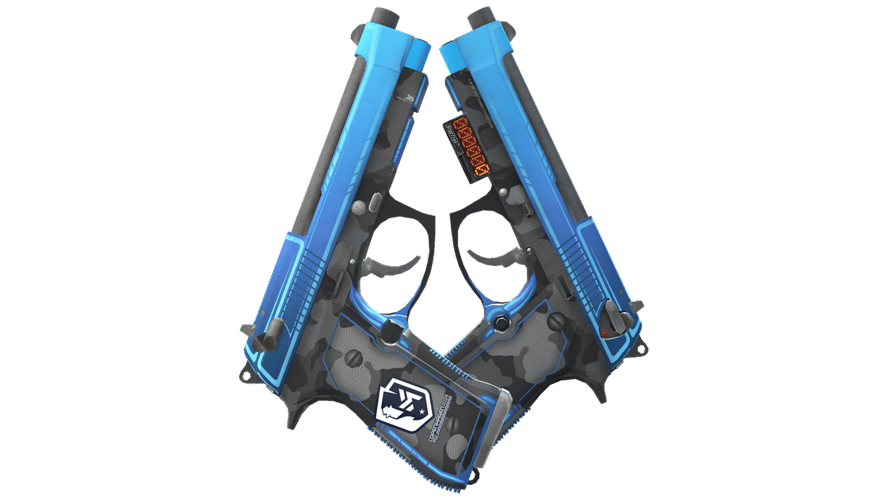 StatTrak™ Dual Berettas | Urban Shock (Factory New)