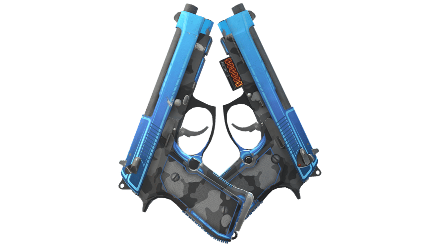 StatTrak™ Dual Berettas | Urban Shock (Minimal Wear)