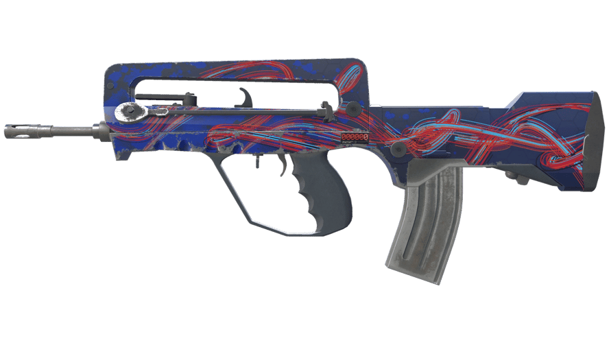 StatTrak™ FAMAS | Afterimage (Factory New)