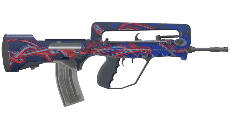 StatTrak™ FAMAS | Остаточное изображение (Прямо с завода)