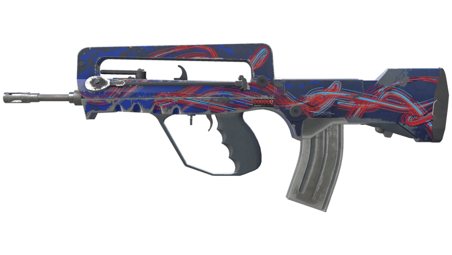 StatTrak™ FAMAS | Afterimage (Field-Tested)