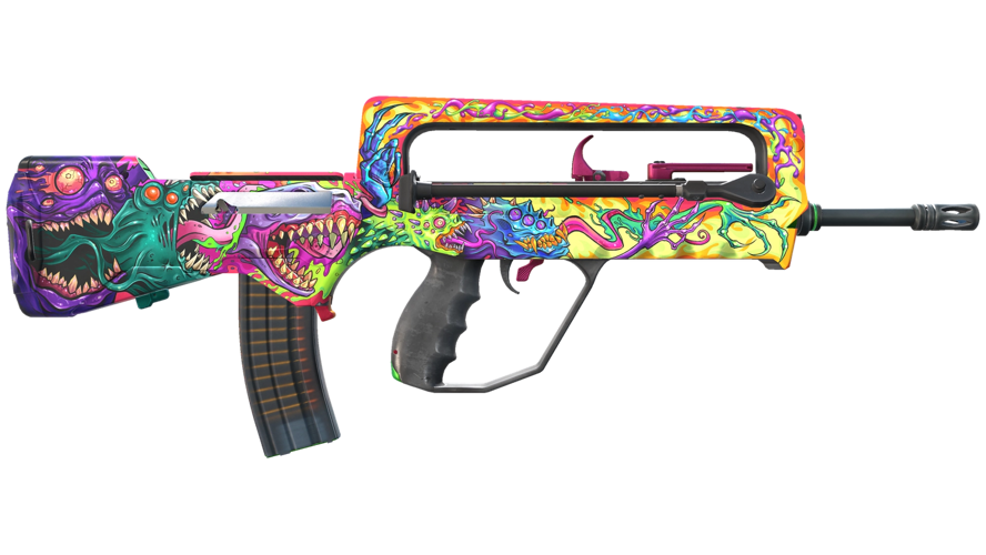 StatTrak™ FAMAS | Bad Trip (Factory New)