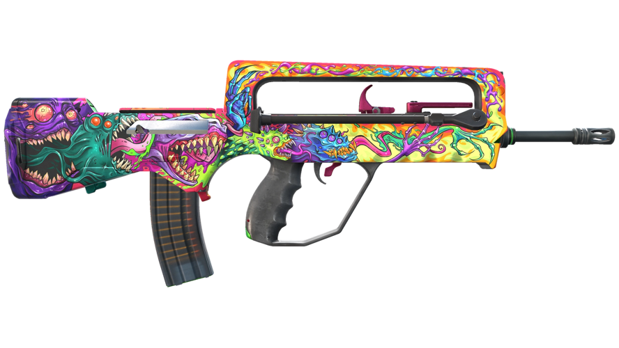 StatTrak™ FAMAS | Bad Trip (Field-Tested)