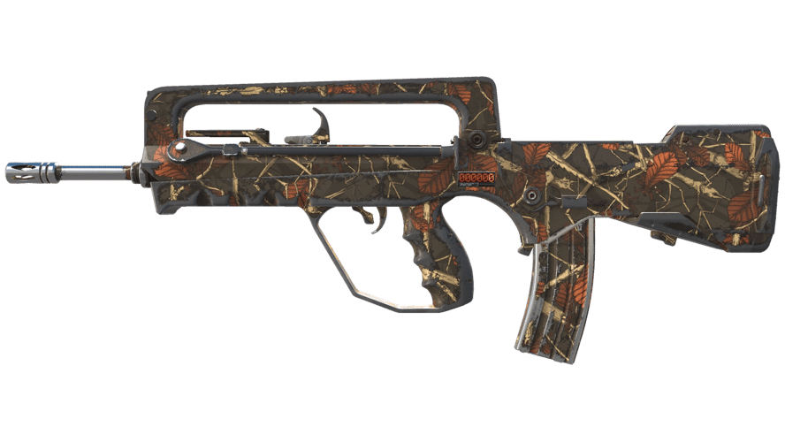 StatTrak™ FAMAS | Crypsis (Well-Worn)