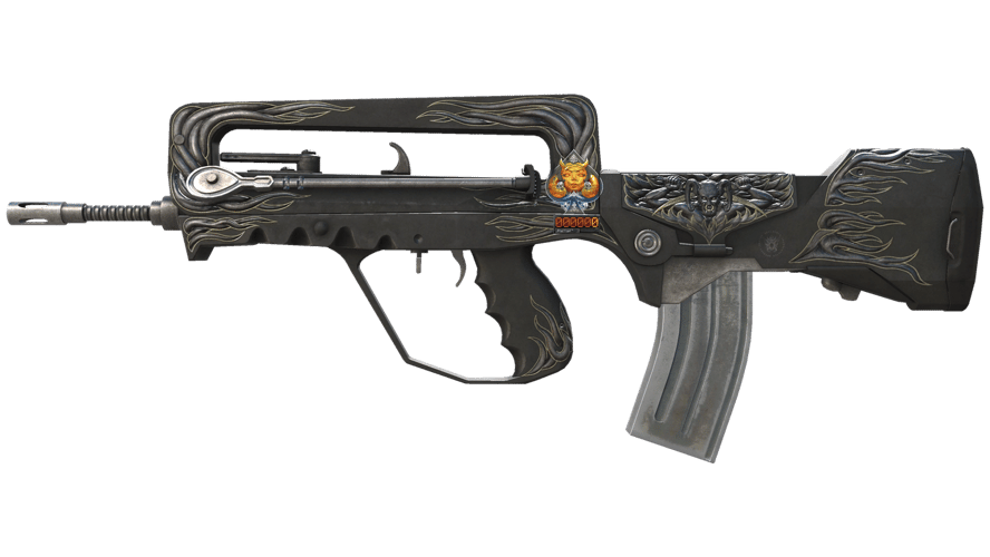 StatTrak™ FAMAS | Djinn (Battle-Scarred)