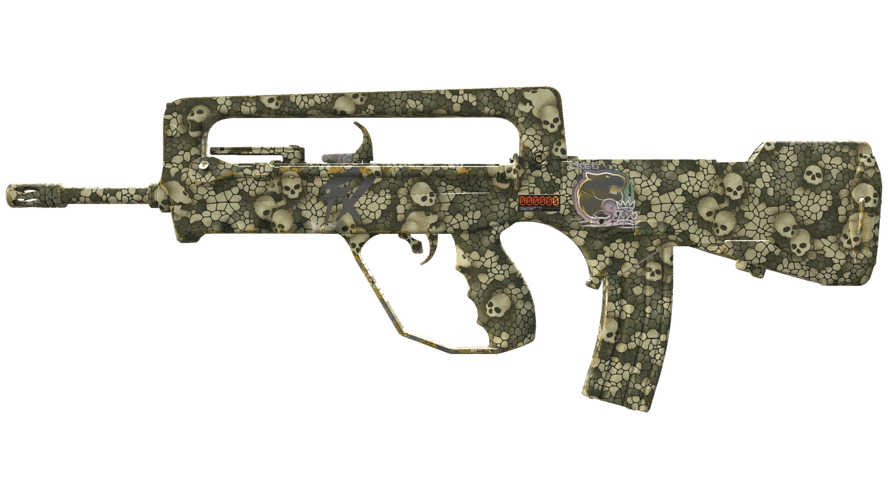 StatTrak™ FAMAS | Macabre (Factory New)