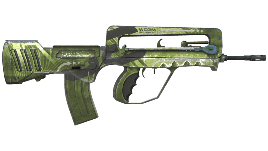 StatTrak™ FAMAS | Meow 36 (Battle-Scarred)