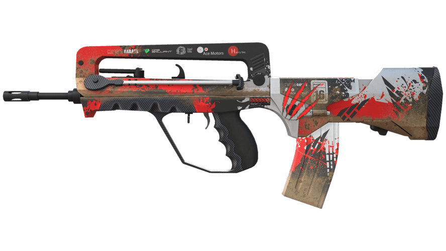 StatTrak™ FAMAS | Roll Cage (Minimal Wear)