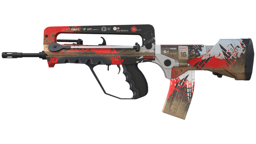 StatTrak™ FAMAS | Roll Cage (Minimal Wear)