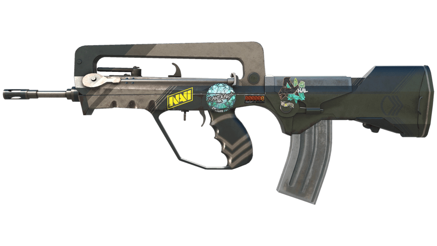 StatTrak™ FAMAS | Sergeant (Well-Worn)