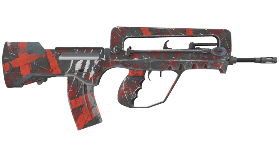 StatTrak™ FAMAS | Survivor Z (Well-Worn)