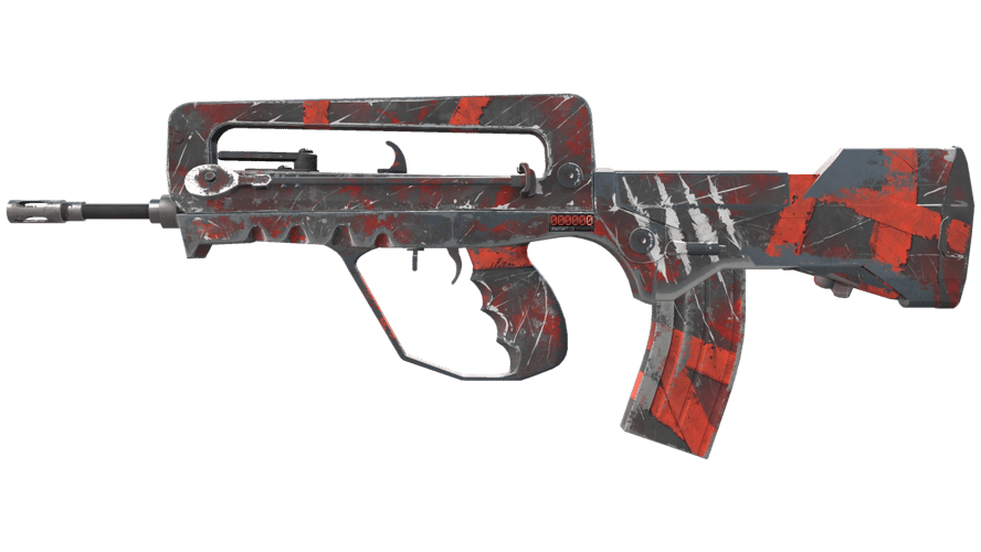 StatTrak™ FAMAS | Survivor Z (Well-Worn)