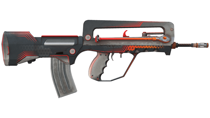 StatTrak™ FAMAS | Valence (Battle-Scarred)