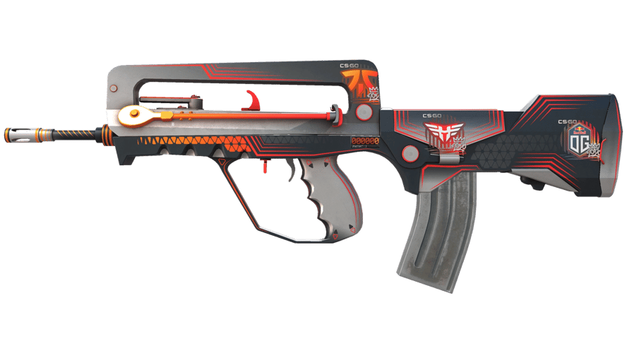 StatTrak™ FAMAS | Valence (Minimal Wear)