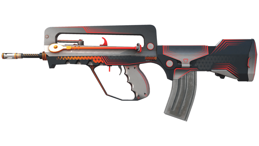 StatTrak™ FAMAS | Valence (Minimal Wear)