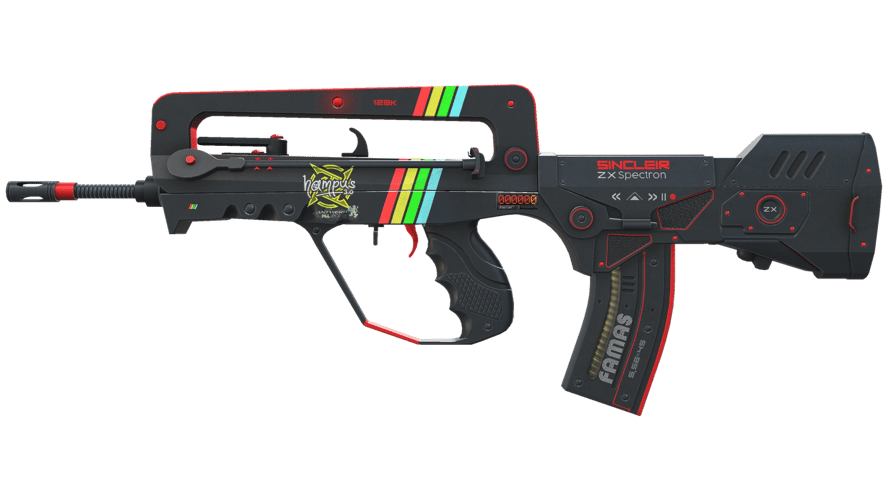 StatTrak™ FAMAS | ZX Spectron (После полевых испытаний)