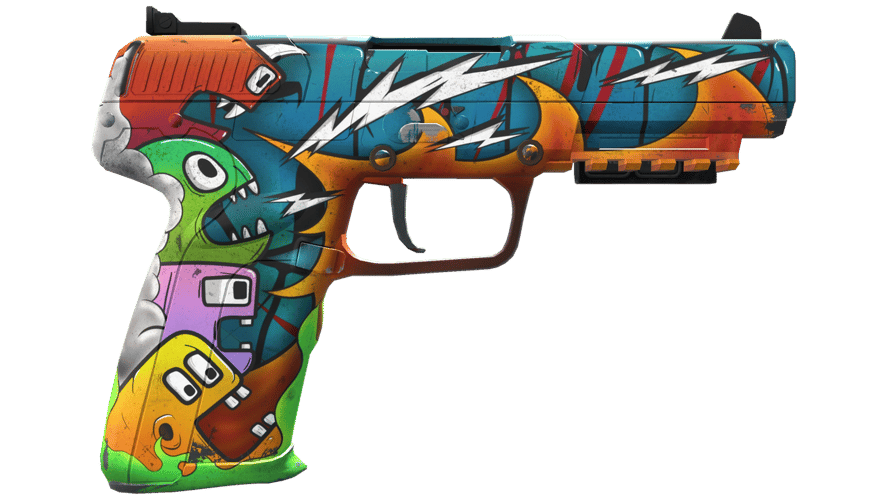 StatTrak™ Five-SeveN | Angry Mob (Minimal Wear)