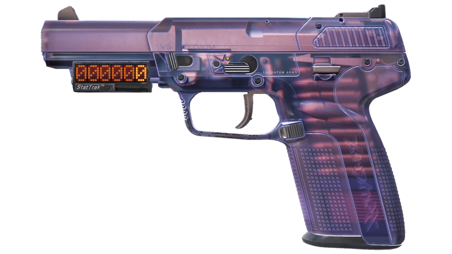 StatTrak™ Five-SeveN | Dark Polymer (Minimal Wear)