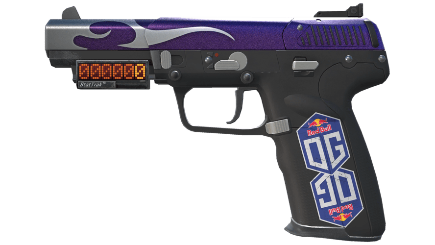 StatTrak™ Five-SeveN | Flame Test (Factory New)