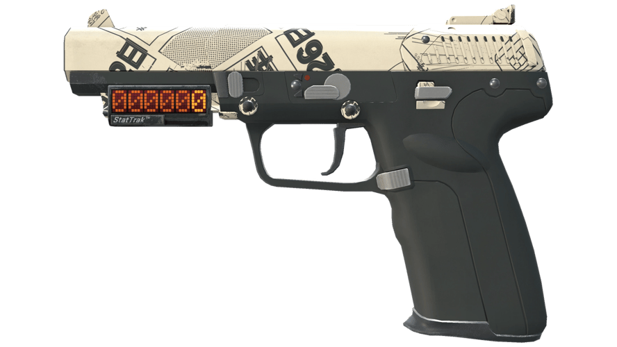 StatTrak™ Five-SeveN | Kami (Factory New)