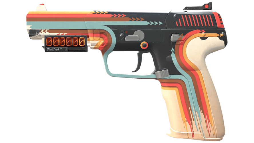 StatTrak™ Five-SeveN | Retrobution (Minimal Wear)