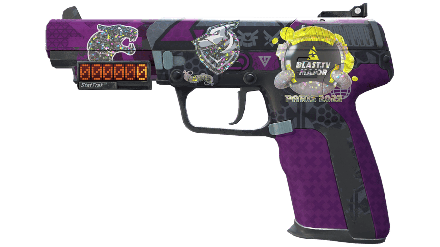 StatTrak™ Five-SeveN | Неистовый даймё (Поношенное)