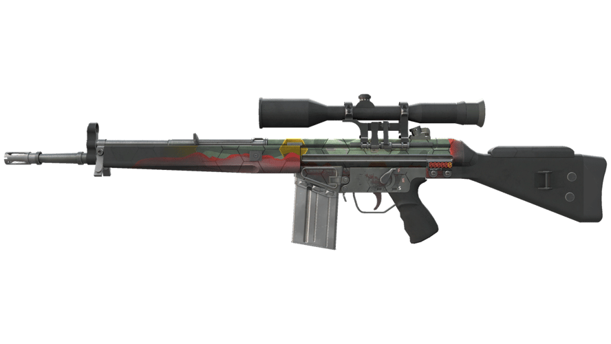 StatTrak™ G3SG1 | Keeping Tabs (Battle-Scarred)