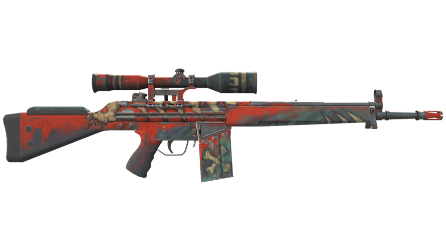 StatTrak™ G3SG1 | The Executioner (Well-Worn)