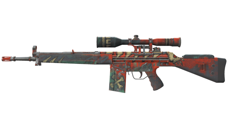 StatTrak™ G3SG1 | The Executioner (Well-Worn)