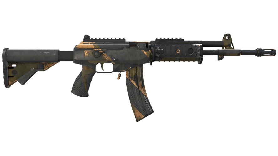 StatTrak™ Galil AR | Black Sand (Battle-Scarred)