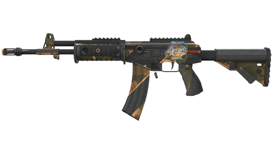 StatTrak™ Galil AR | Black Sand (Well-Worn)