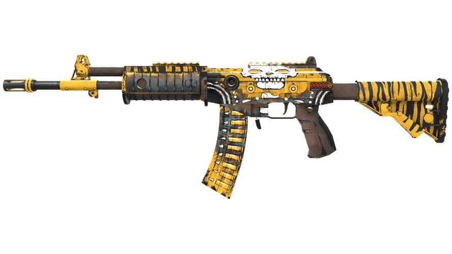 StatTrak™ Автомат «Галиль» | Щелкунчик (Поношенное)
