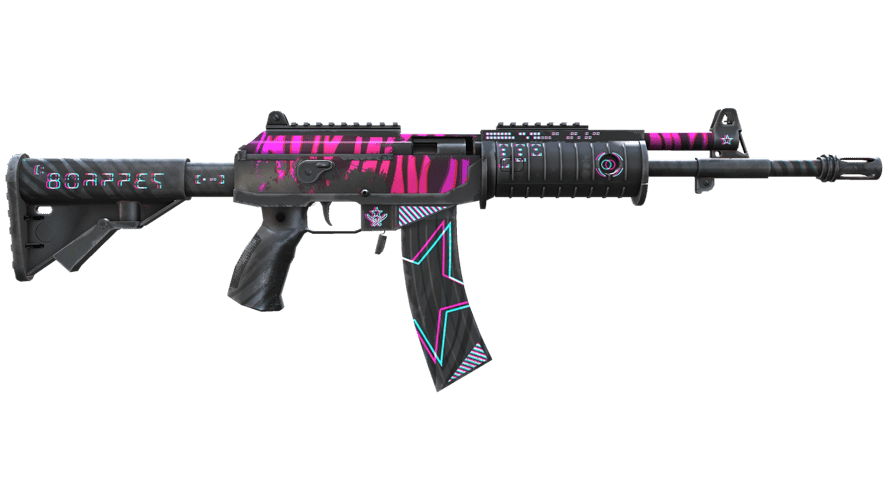StatTrak™ Автомат «Галиль» | Хроматическая аберрация (Поношенное)