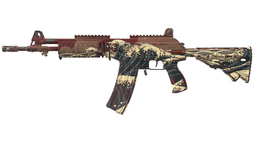 StatTrak™ Galil AR | Crimson Tsunami (Field-Tested)