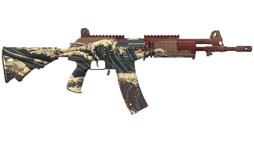 StatTrak™ Galil AR | Crimson Tsunami (Minimal Wear)