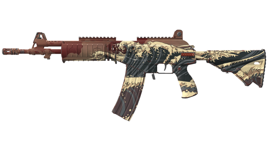 StatTrak™ Galil AR | Crimson Tsunami (Minimal Wear)