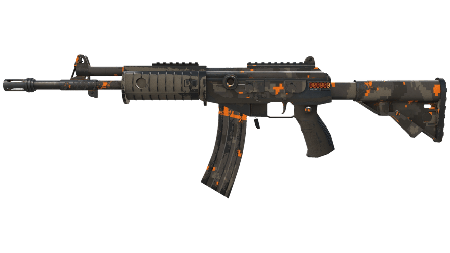 StatTrak™ Galil AR | Orange DDPAT (Field-Tested)