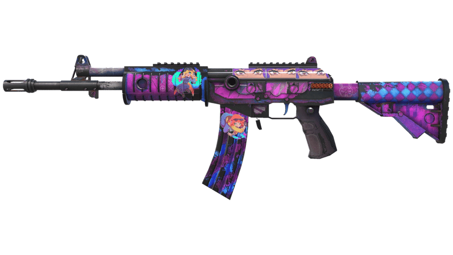 StatTrak™ Galil AR | Sugar Rush (Battle-Scarred)