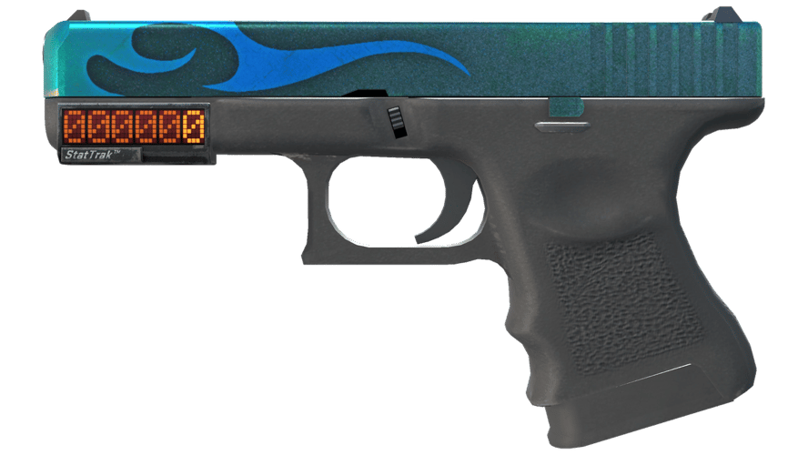 StatTrak™ Glock-18 | Bunsen Burner (Battle-Scarred)