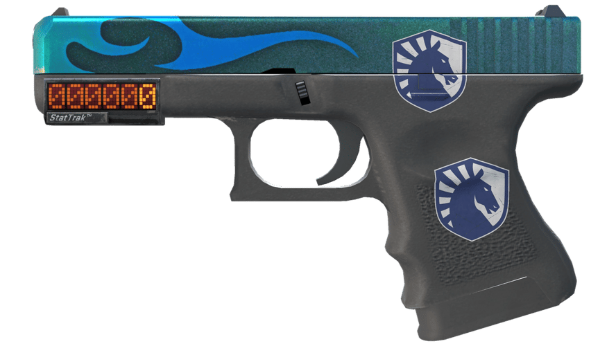 StatTrak™ Glock-18 | Bunsen Burner (Well-Worn)
