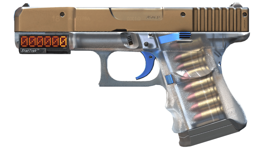 StatTrak™ Glock-18 | Clear Polymer (Factory New)
