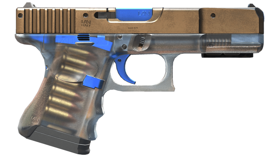 StatTrak™ Glock-18 | Clear Polymer (Field-Tested)
