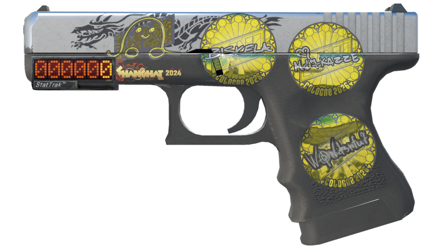 StatTrak™ Glock-18 | Dragon Tattoo (Minimal Wear)